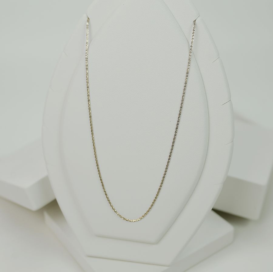 Gold-tone chain necklace